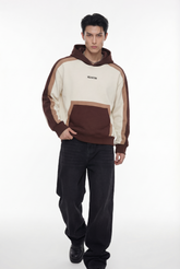 Velvaton Men Colorblock Hoodie