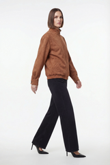 Velvaton Oversized Suede Jacket