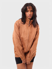 Velvaton Oversized Suede Jacket
