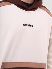 Velvaton Men Colorblock Hoodie