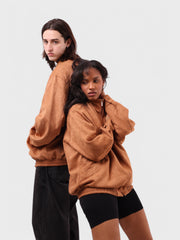 Velvaton Oversized Suede Jacket