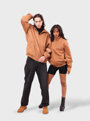 Velvaton Oversized Suede Jacket