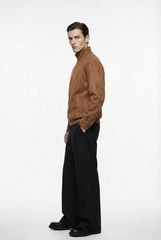 Velvaton Oversized Suede Jacket