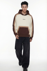Velvaton Men Colorblock Hoodie