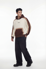 Velvaton Men Colorblock Hoodie