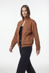 Velvaton  Oversized Suede Jacket