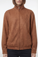 Velvaton  Oversized Suede Jacket